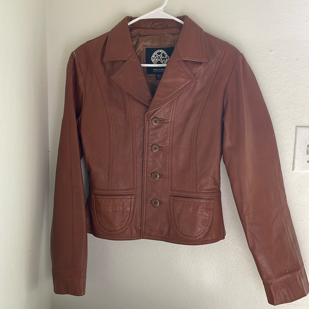 Máxima Vintage | Brown Leather Jacket | Wilson Leather